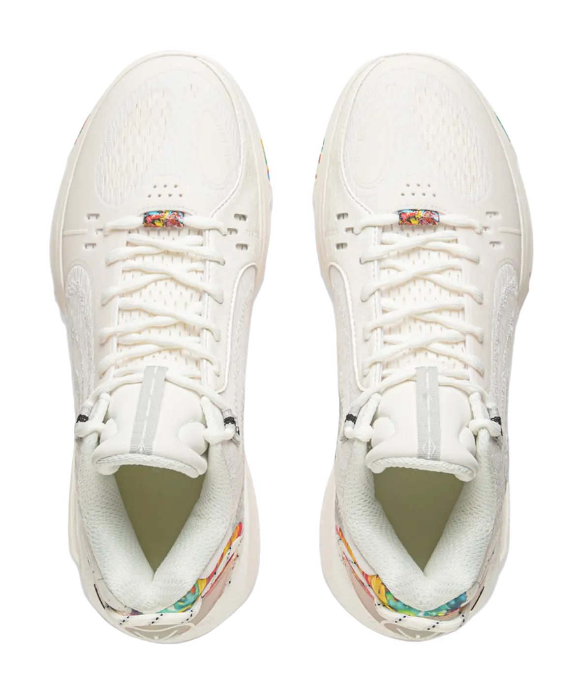 Li-Ning Wade Shadow 7 Men's Basketball Shoes Champagne White - Image 4