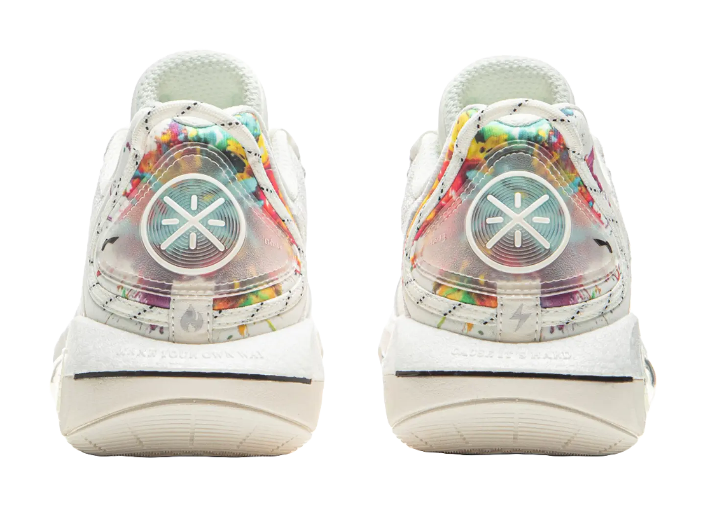 Li-Ning Wade Shadow 7 Men's Basketball Shoes Champagne White - Image 5