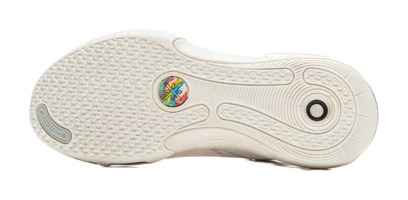 Li-Ning Wade Shadow 7 Men's Basketball Shoes Champagne White - Image 6