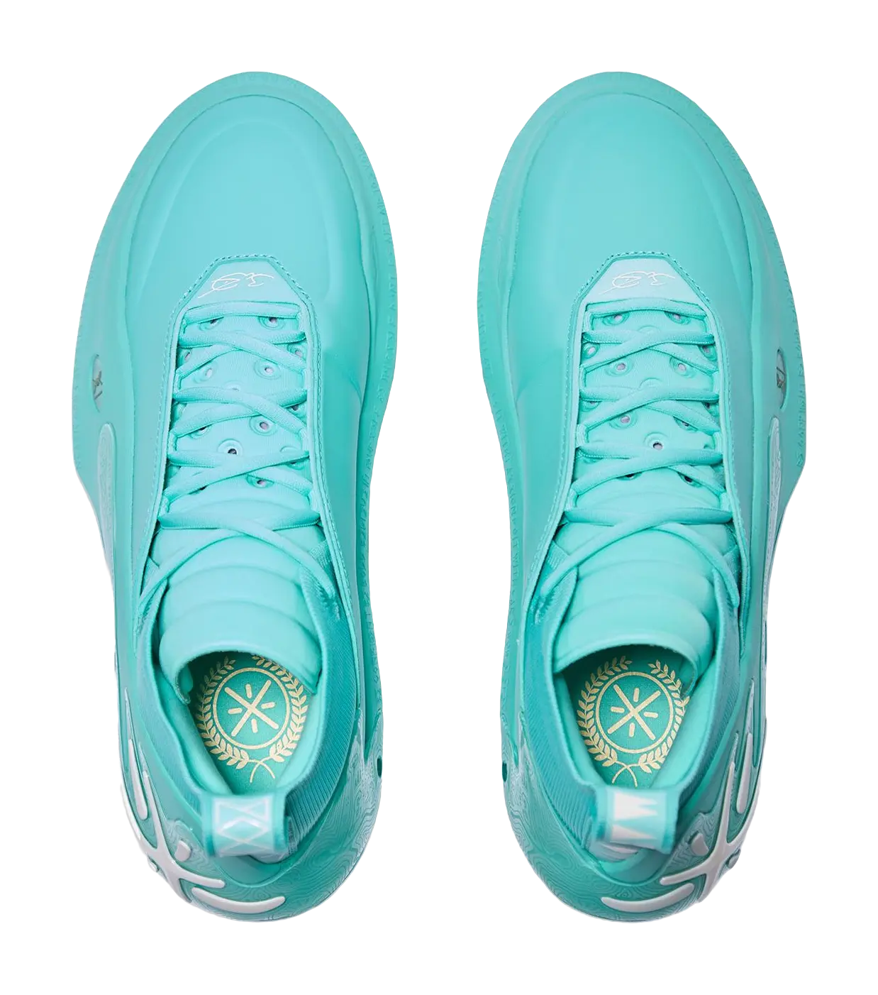 LiNing Way of Wade 11 Cushioning Lightweight Rebound Low-Top Basketball Shoes Parrot Green - Image 4