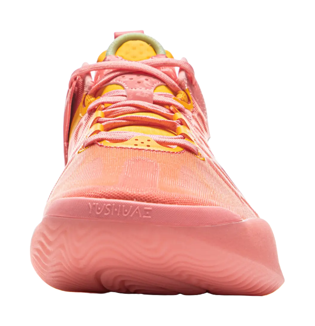 Li Ning Yushuai 19V2 Men's Basketball Shoes - Pink Orange - Image 6