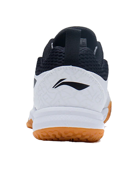 LiNing Ace 21 V1 Anti-Slip, Breathable Badminton Shoes Unisex White/Black - Image 6