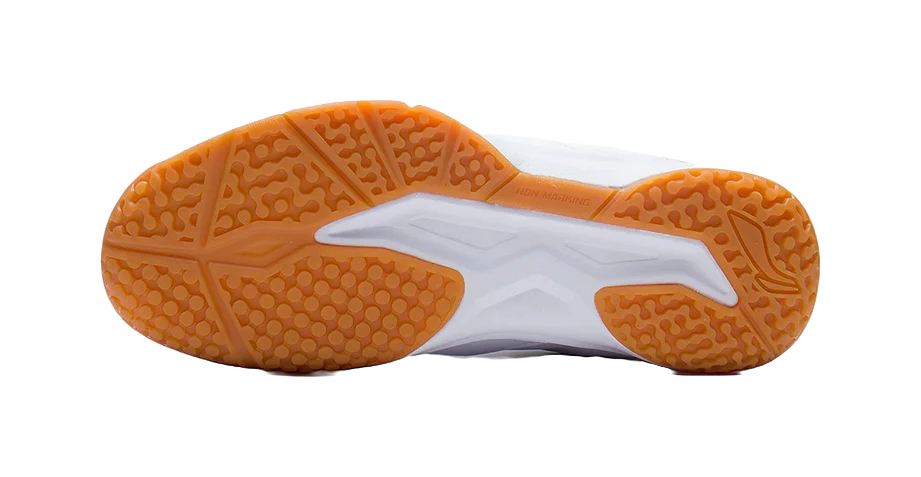 LiNing Ace 21 V1 Anti-Slip, Breathable Badminton Shoes Unisex White/Black - Image 7