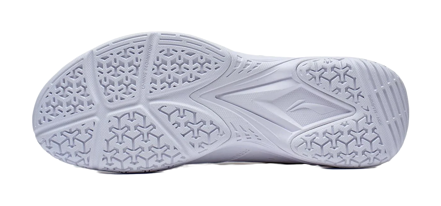 Li-Ning Ace V Badminton Shoes - Slip & Abrasion Resistant, Breathable Low Top Unisex White/Blue - Image 9
