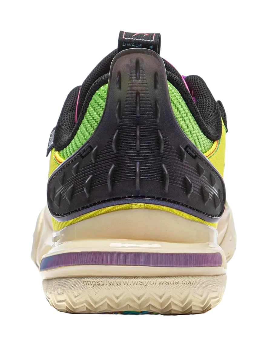 Li-Ning Wade All City 11 Men's Basketball Shoes Blue Yellow - Image 6