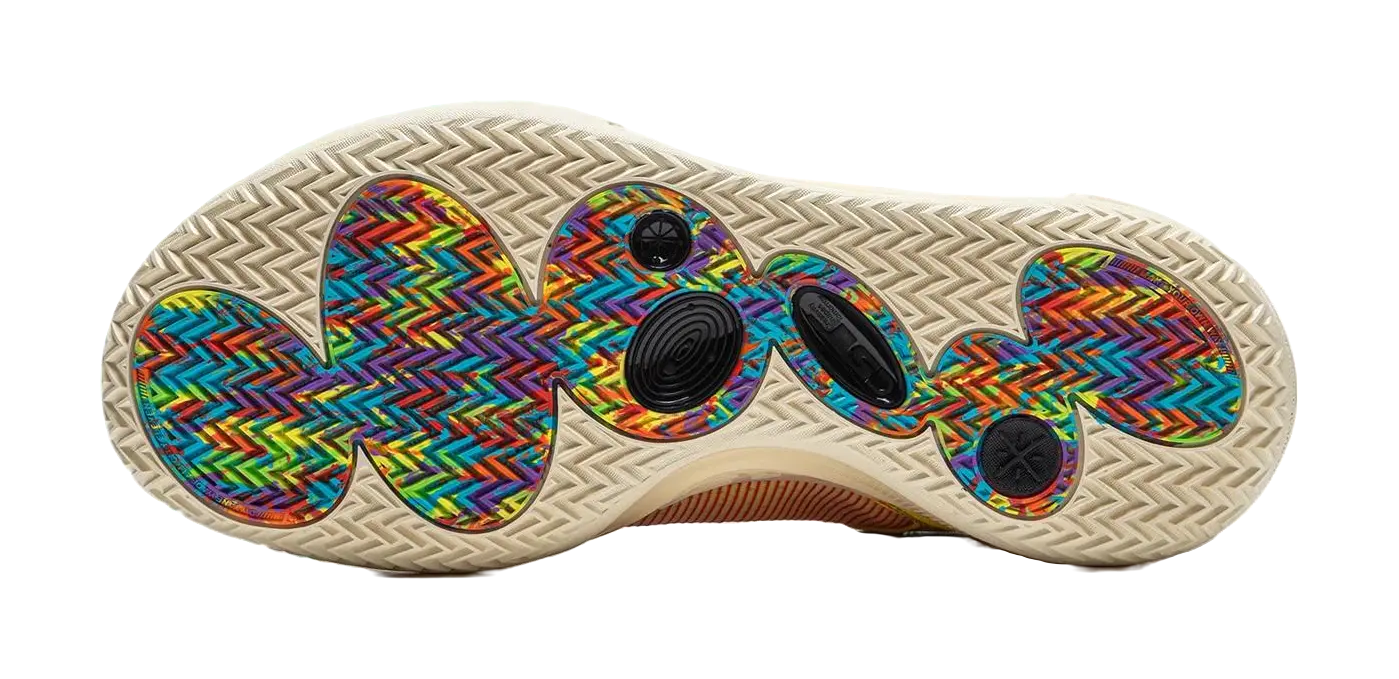 Li-Ning Wade All City 11 Men's Basketball Shoes Blue Yellow - Image 7