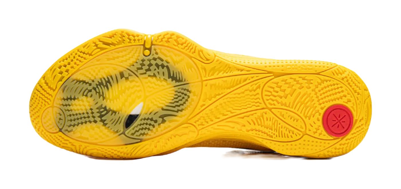 Li-Ning Wade All City 14 Men's Basketball Shoes - Cushioning, Slip Resistant, Low Top, Bee Yellow - Image 6