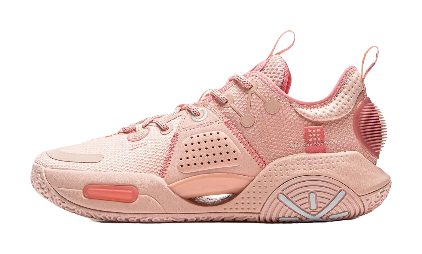 Li-Ning Wade All City 9 V1.5 Salt Pink Low-Top Basketball Shoes