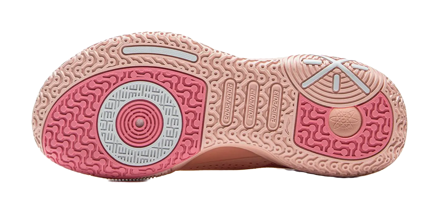 Li-Ning Wade All City 9 V1.5 Salt Pink Low-Top Basketball Shoes - Image 7