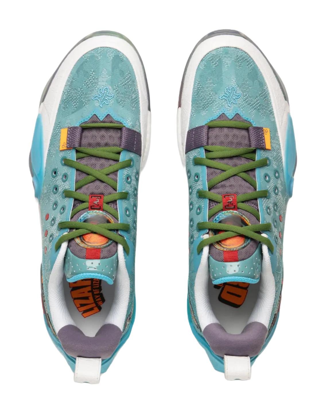 LiNing Men's Wade All City 13 Basketball Shoes Turquoise - Image 5