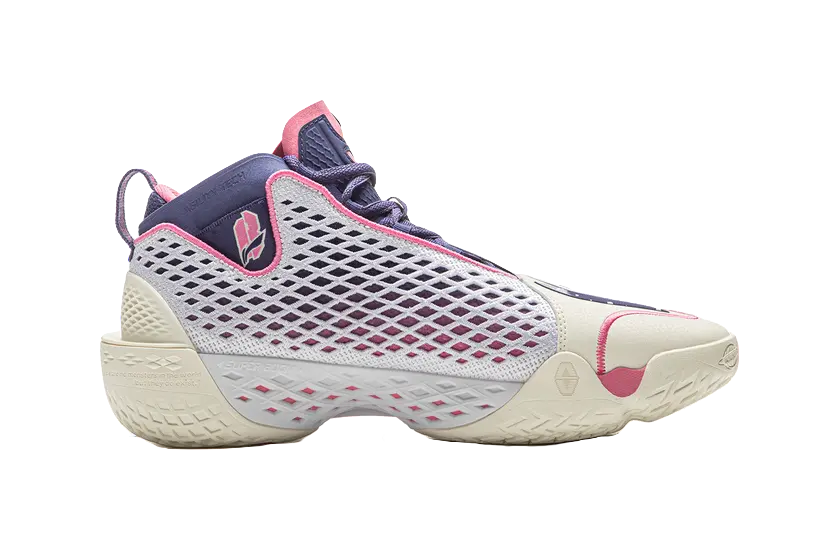 Li-Ning BadFive 5 Men's Basketball Shoes - White, Slip & Abrasion Resistant - Image 2
