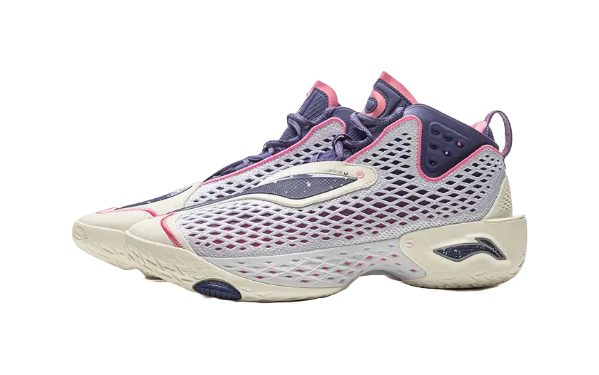 Li-Ning BadFive 5 Men's Basketball Shoes - White, Slip & Abrasion Resistant - Image 3
