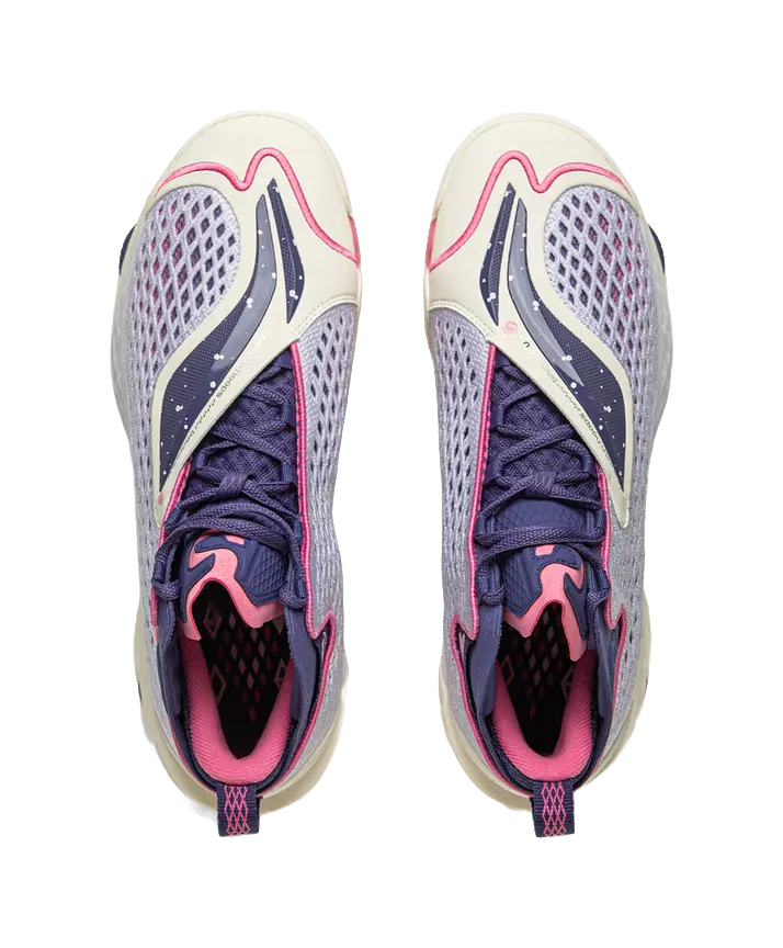 Li-Ning BadFive 5 Men's Basketball Shoes - White, Slip & Abrasion Resistant - Image 4