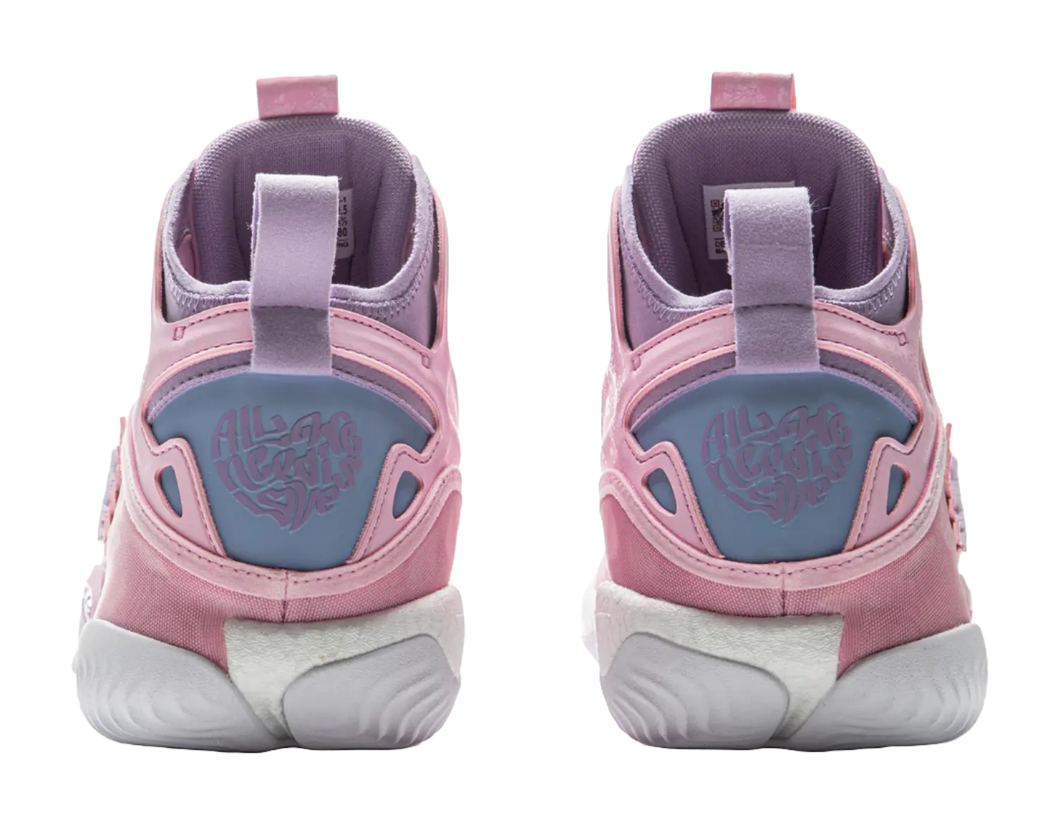 Li-Ning Yushuai 19 Men's Mid-Top Basketball Shoes Cushioned Slip-Resistant Diamond Pink - Image 6