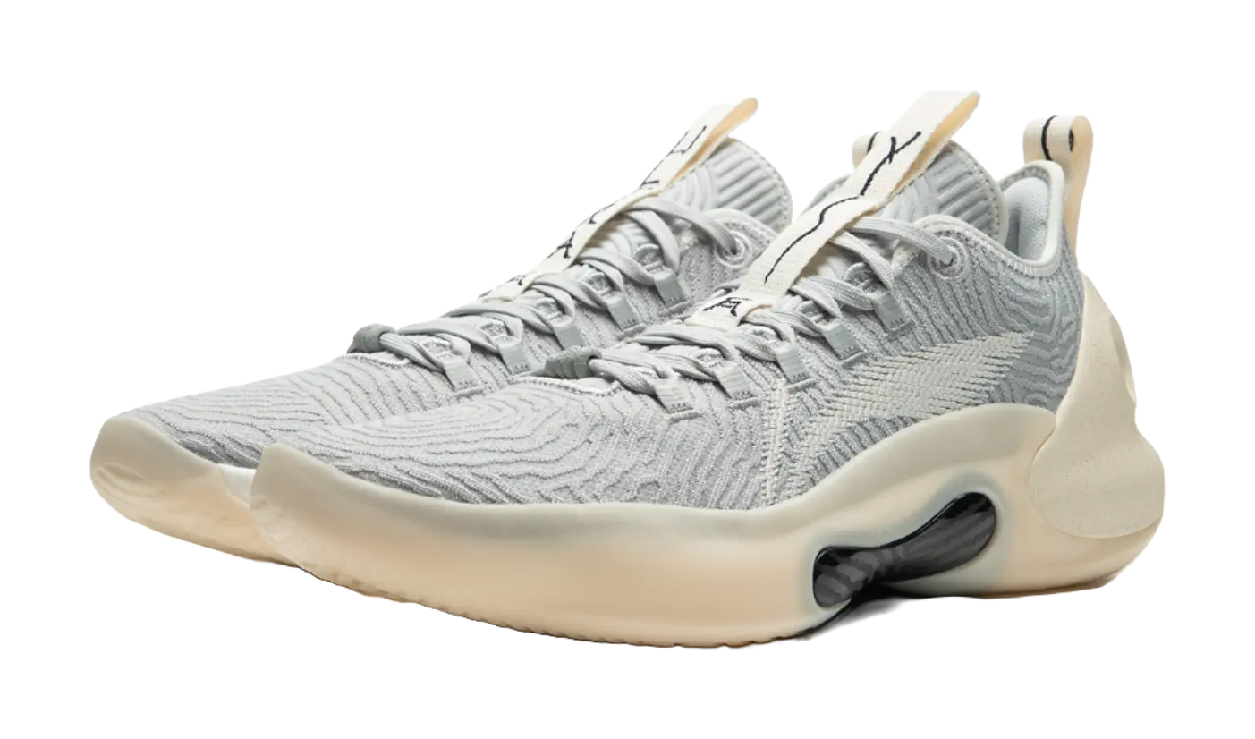 Li-Ning Yushuai Ultra Low Men's Basketball Shoes Anti-Slip Wear-Resistant Brick Gray - Image 3