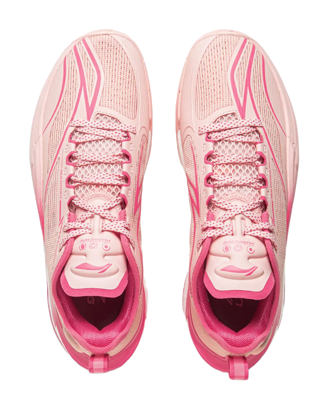 LiNing Men's Frosting Pink Low-Top Basketball Shoes - Cushioning, Slip-Resistant, Abrasion-Resistant, Rebound Grip - Image 5