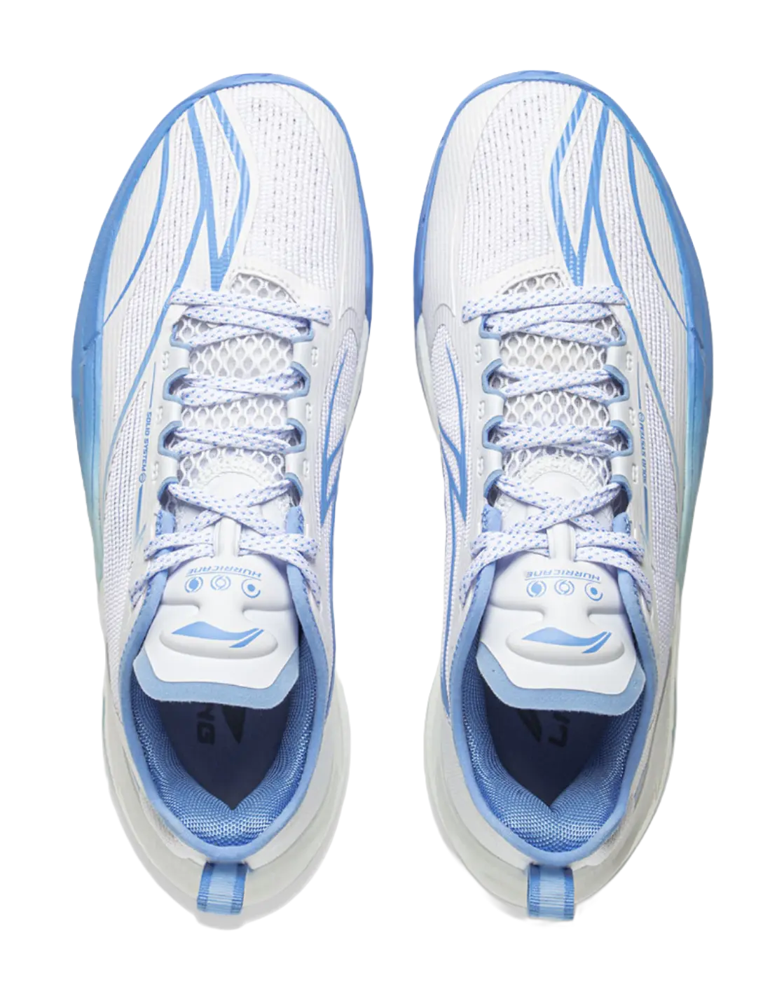 LiNing Men's Basketball Shoes - Cushioning, Slip & Abrasion Resistant, Rebound Grip, Low-Top, Standard White - Image 5