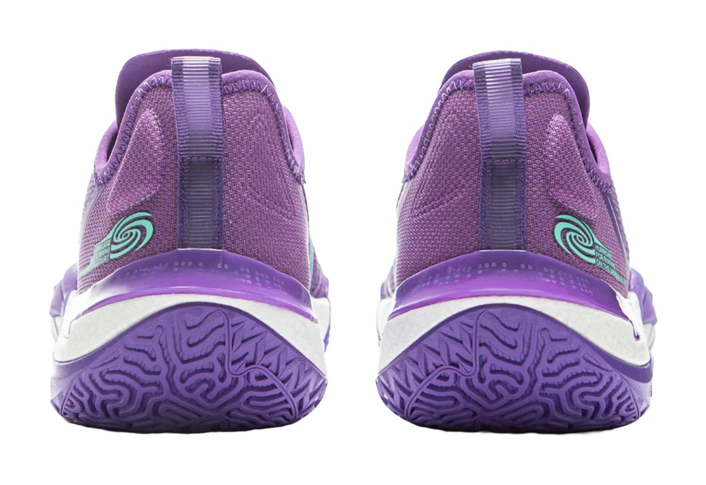 LiNing Men's Low-Top Basketball Shoes Zircon Purple | Cushioning, Slip & Abrasion Resistant - Image 7