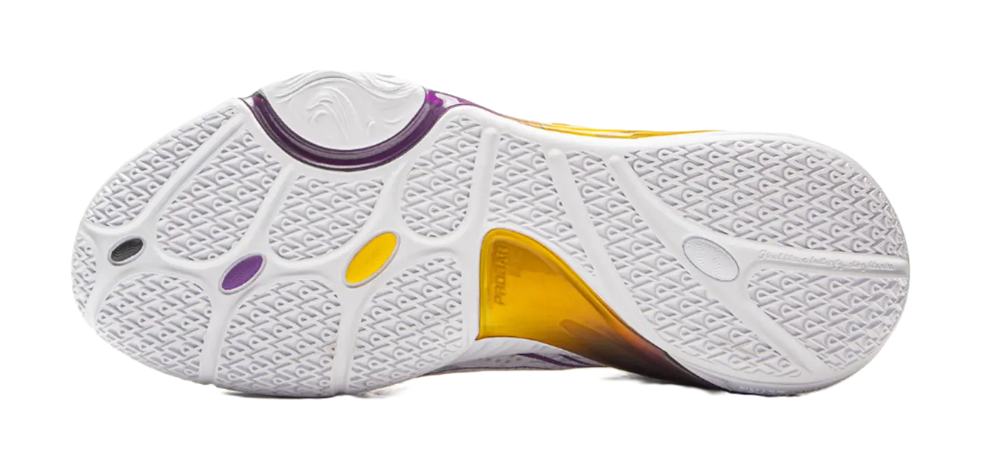Li-Ning DLO1 D'Angelo Russell Basketball Shoes Men's Low Top Standard White/Microcrystalline Gray - Image 7