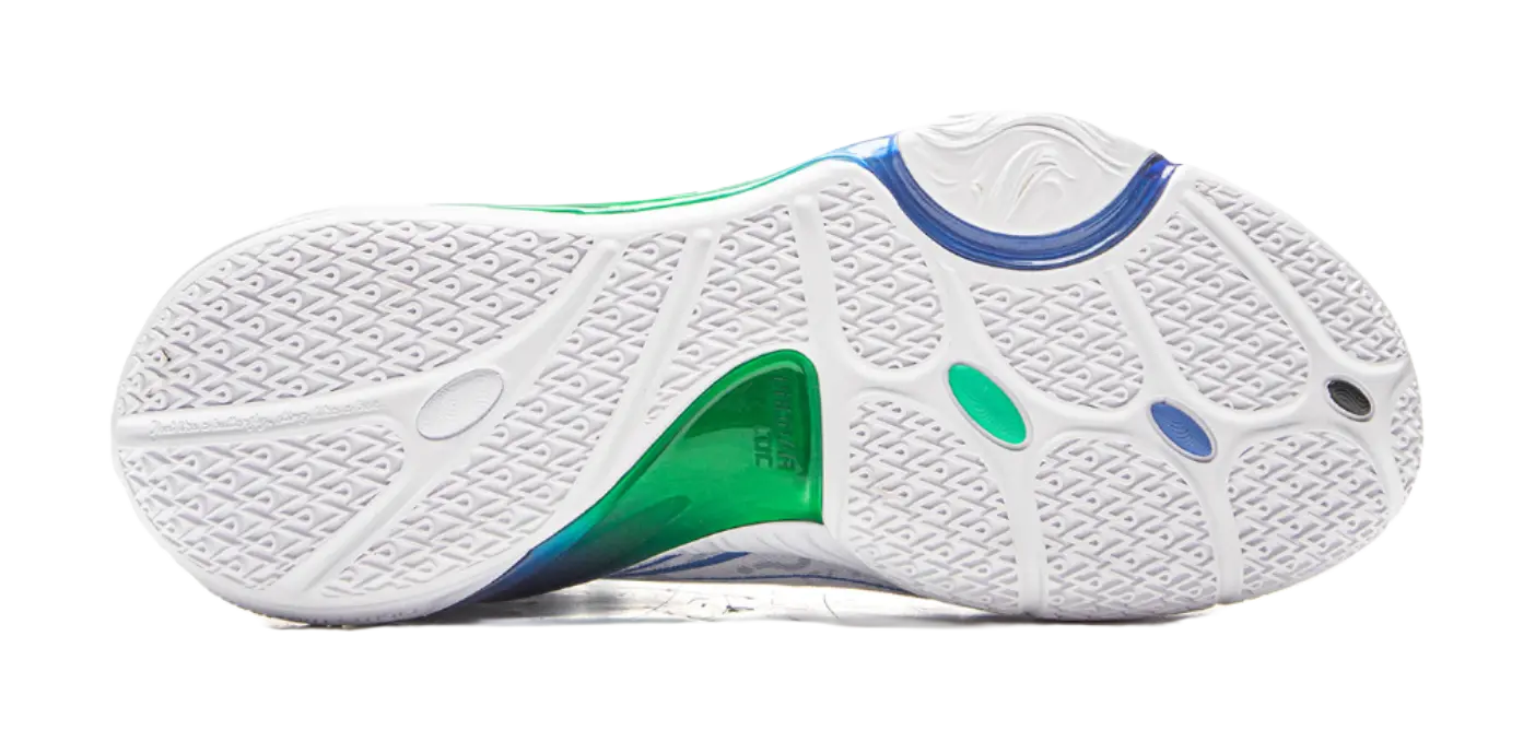 Li-Ning DLO1 D'Angelo Russell Basketball Shoes Men's Low Top Standard White/Microcrystalline Gray - Image 8