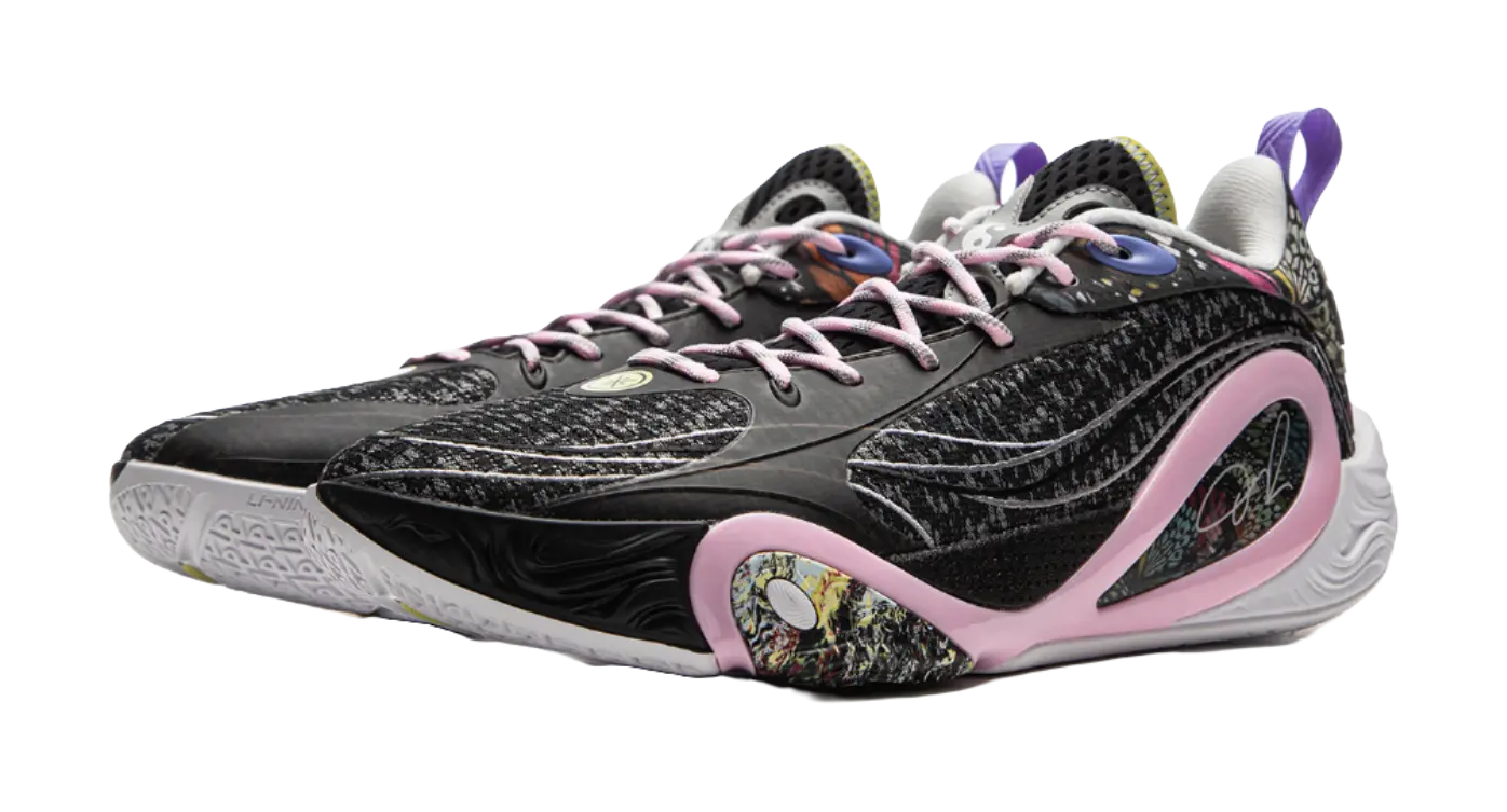 Li-Ning DLO1 D'Angelo Russell Low-Top Basketball Shoes - Black - Image 4