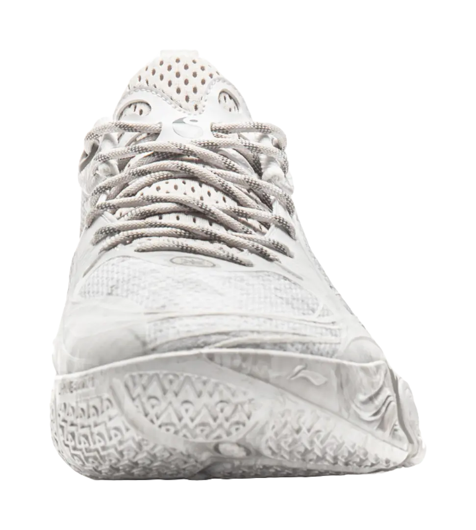 LiNing D'angelo Russell DLO1 Moon Rock - White Grey Basketball Shoes for Men - Image 5