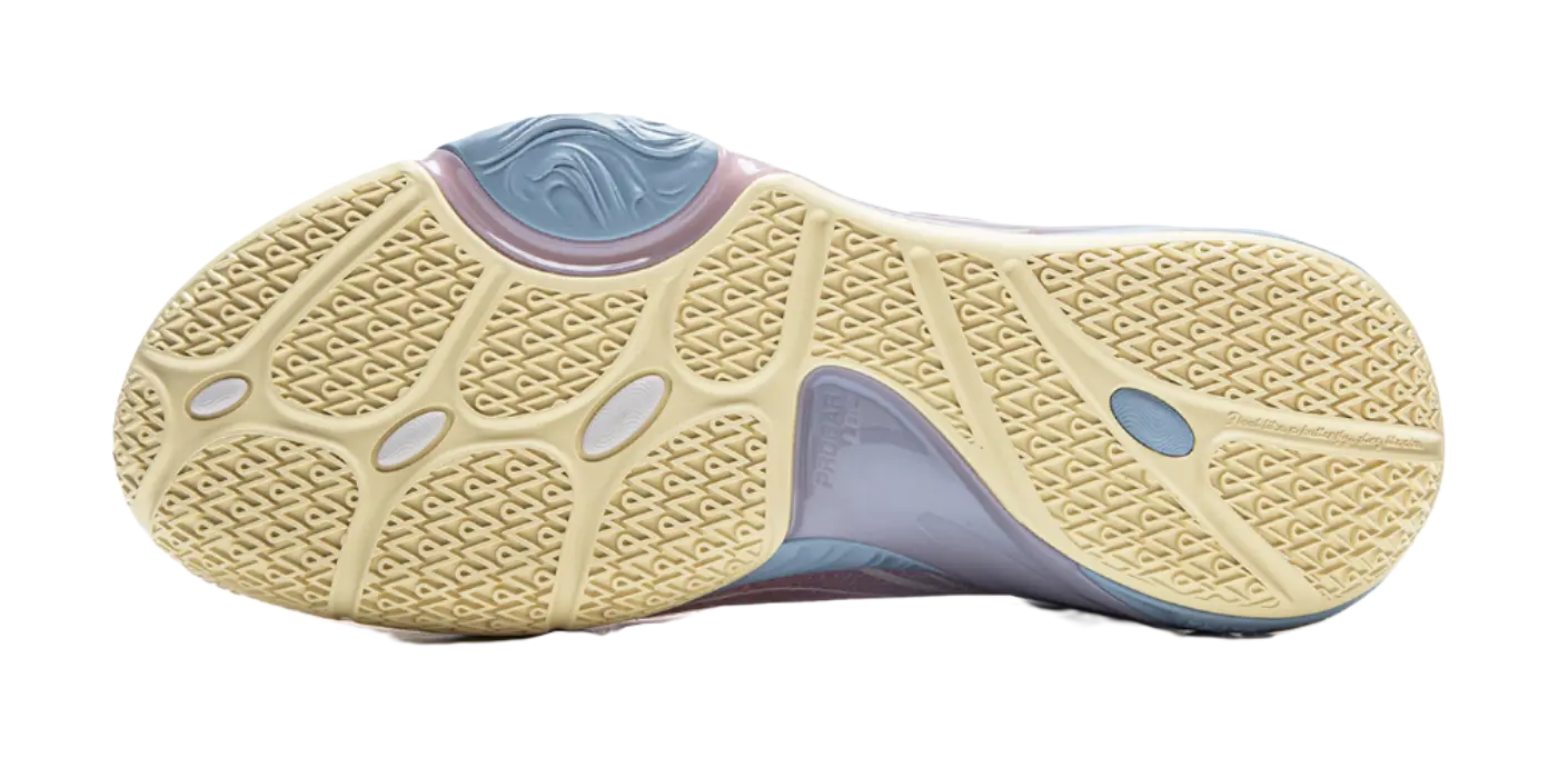 Li-Ning DLO 1 Cushioning Low-Top Basketball Shoes Men's White Pink - Image 8