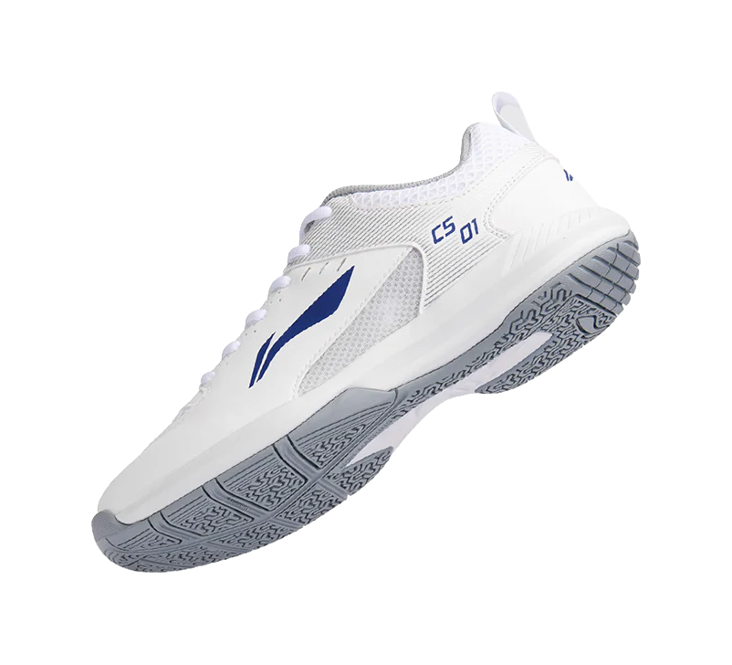 Li-Ning Feather Lightweight, Breathable, Abrasion Resistant Low Top Badminton Shoes Standard White - Image 10