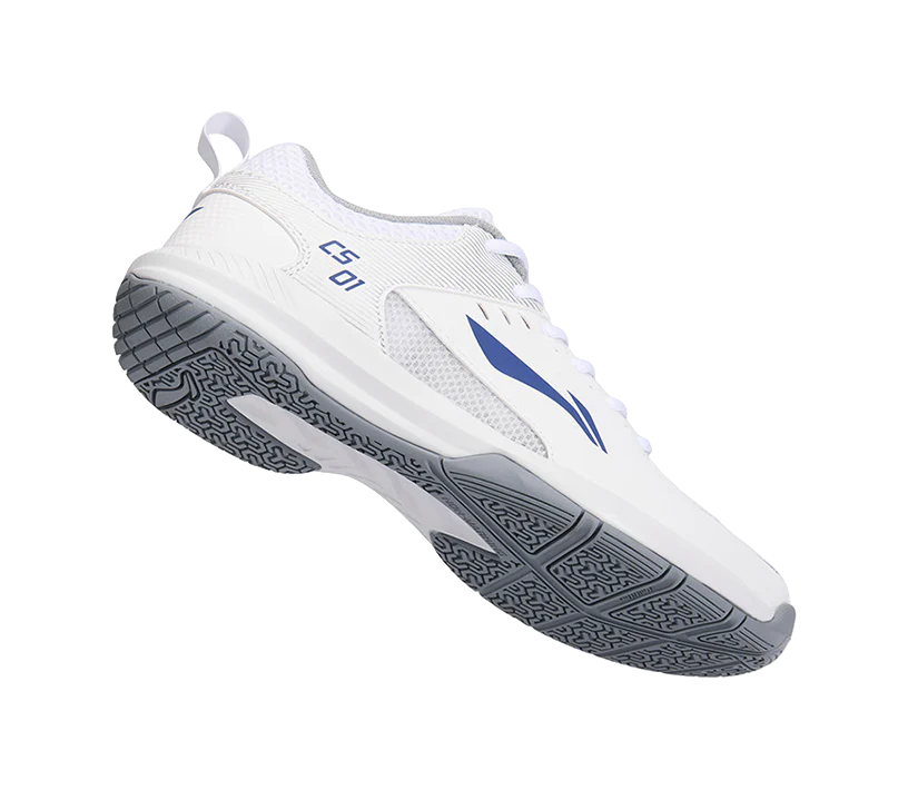 Li-Ning Feather Lightweight, Breathable, Abrasion Resistant Low Top Badminton Shoes Standard White - Image 11
