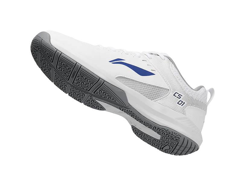 Li-Ning Feather Lightweight, Breathable, Abrasion Resistant Low Top Badminton Shoes Standard White - Image 12