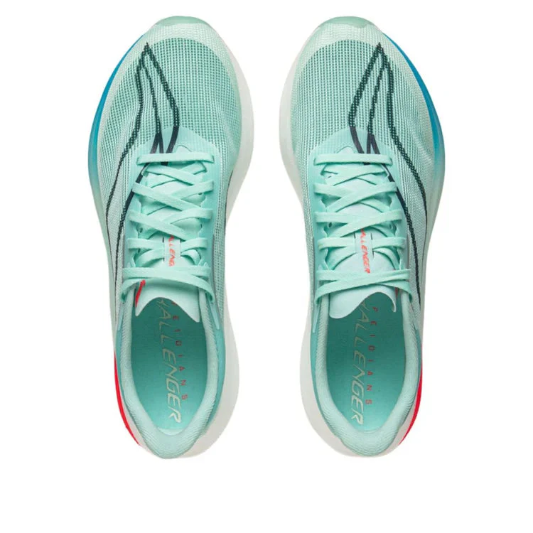 LiNing Feidian 5 Challenger Cushioning, Wear Resistant Racing Shoes Mens Island Blue - Image 4