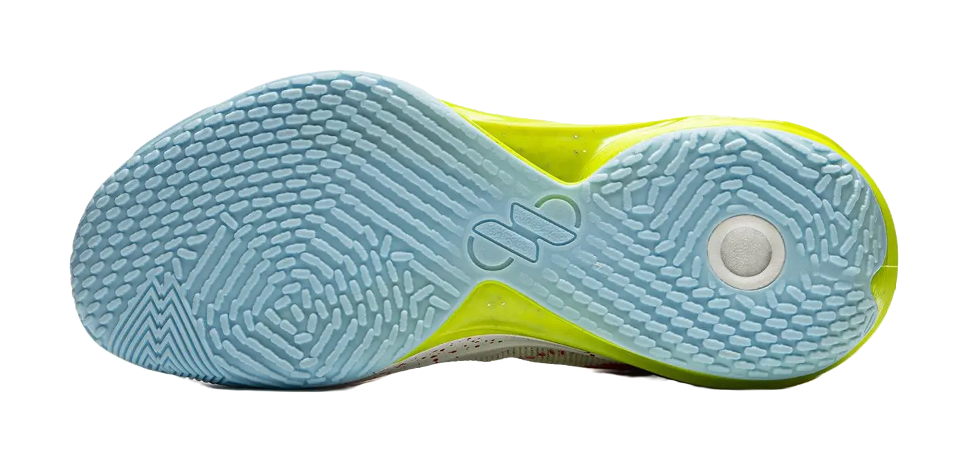 Li-Ning Speed 11 Basketball Shoes - Men's White Green Red - Image 7