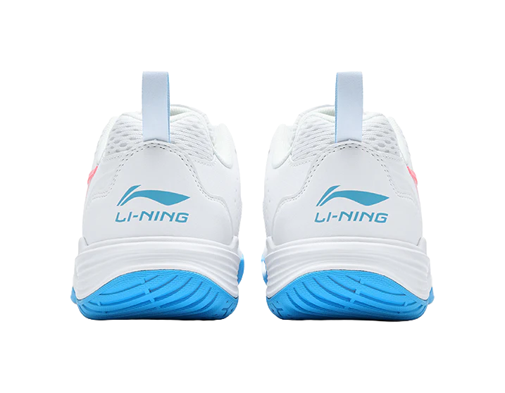 Li-Ning Almighty V 2.0 Badminton Shoes - Slip & Abrasion Resistant, Breathable - Unisex White/Blue - Image 5