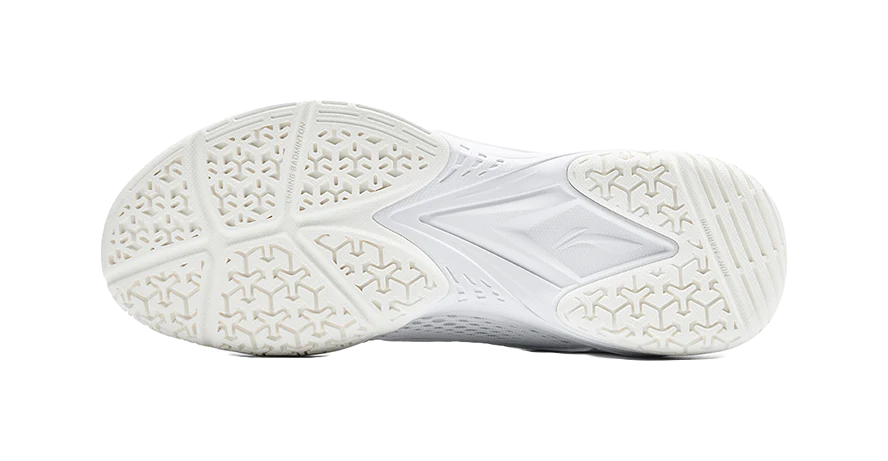 Li-Ning Unisex Flying Eagle Badminton Shoes - Slip, Abrasion Resistant, Breathable White - Image 8