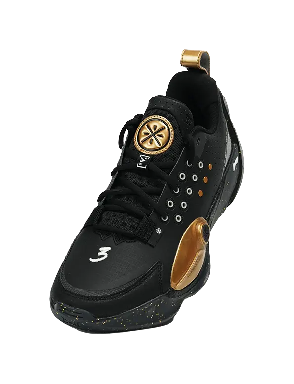 Li-Ning Wade All City 13 Men's Basketball Shoes - Cushioning, Anti-Slip, Wear-Resistant - Black - Image 4