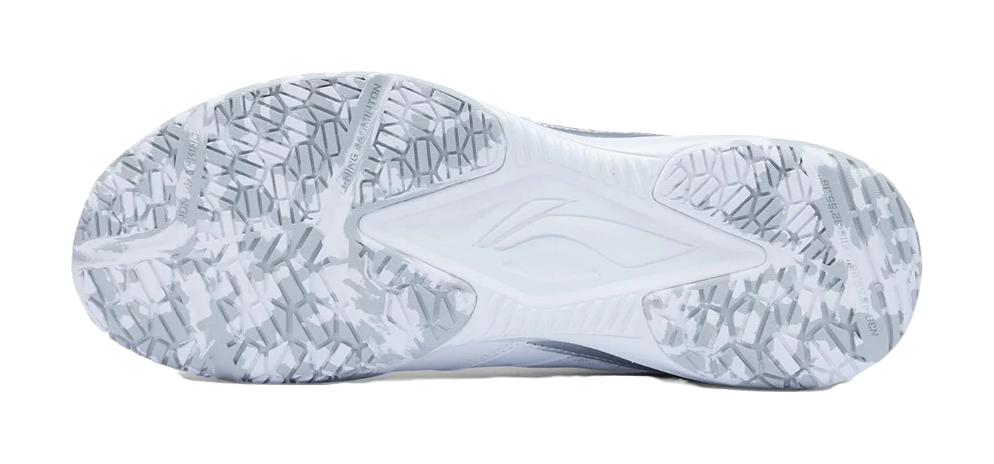 Li-Ning Gale LITE Badminton Shoes - Slip & Abrasion Resistant, Lightweight Low-Top Unisex (White/Black) - Image 6