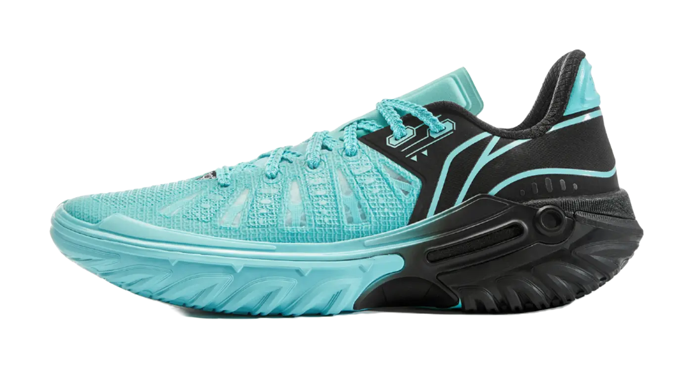 LiNing Jie Ao 2 Men's Basketball Shoes - Blue Purple Mismatched - Image 3