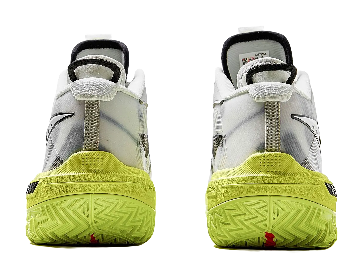 Li-Ning Jie Ao 'Silent' Men's Mid-Top Basketball Shoes - Shock Absorption & Durability, Light Lime - Image 6