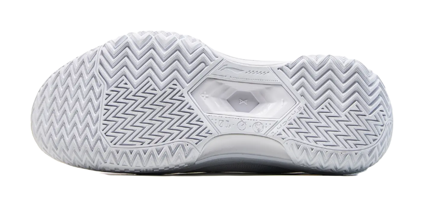 Li-Ning Jie Ao Low 'White Flame' Men's Basketball Shoes - Cushioned Slip-Resistant Outdoor Sneakers - Image 7
