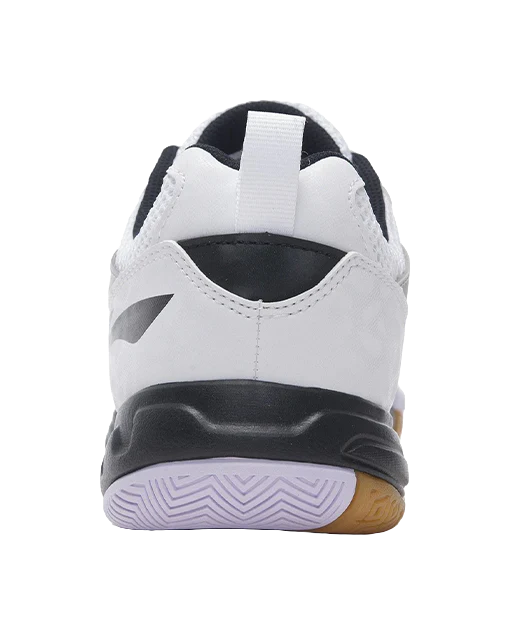 Li-Ning Koba Men's Badminton Shoes - Shock Absorbing, Slip Resistant, Breathable Low-Top (White/Black) - Image 6