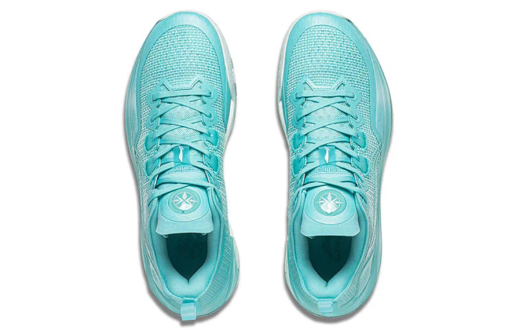 Li-Ning Liren 3 V2 Jade Sea Men's Mid-Top Basketball Shoes Aqua Green - Image 3