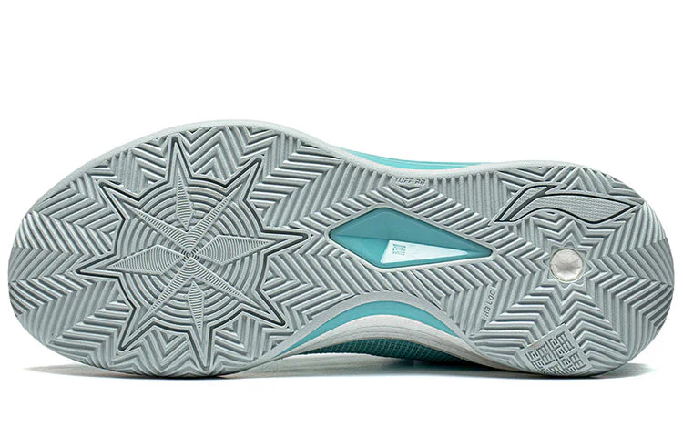 Li-Ning Liren 3 V2 Jade Sea Men's Mid-Top Basketball Shoes Aqua Green - Image 5