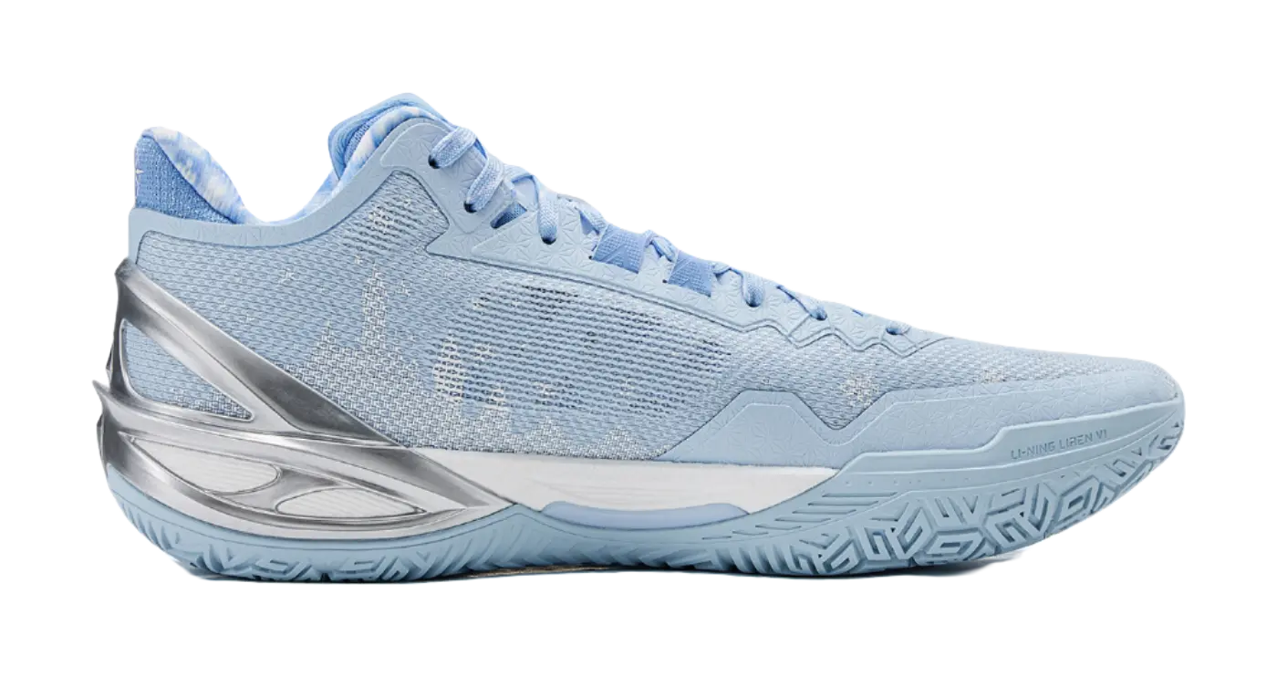 Li-Ning Liren 6 Basketball Shoes - Unisex Glacier Blue - Image 2