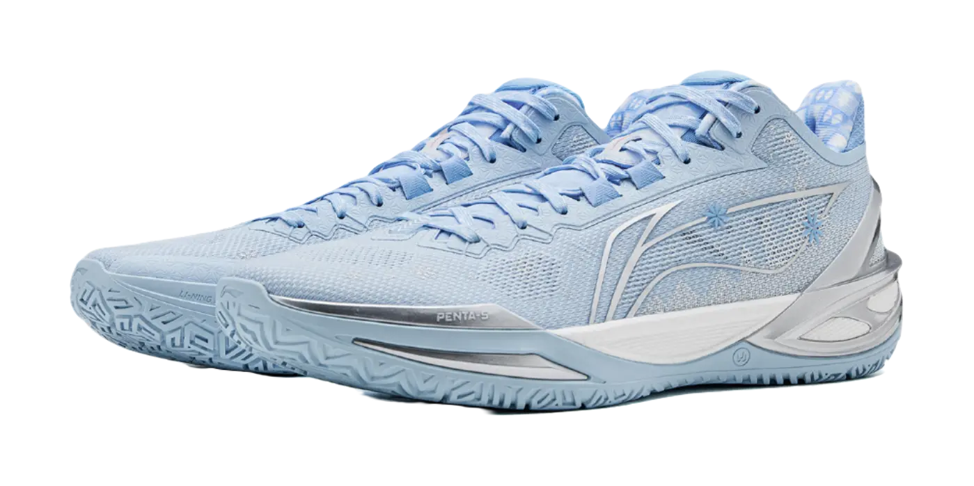 Li-Ning Liren 6 Basketball Shoes - Unisex Glacier Blue - Image 3