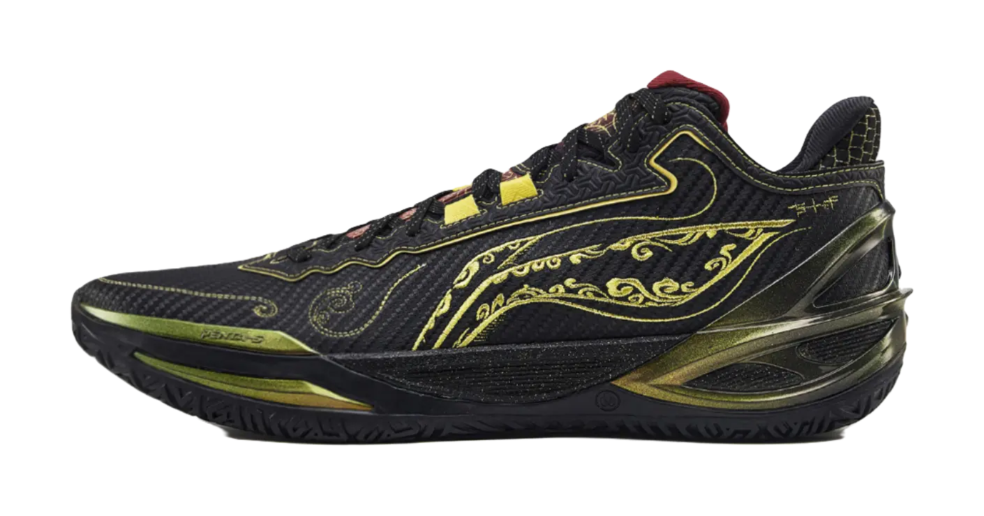 Li-Ning Liren 6 - Men's Basketball Shoes Black Gold