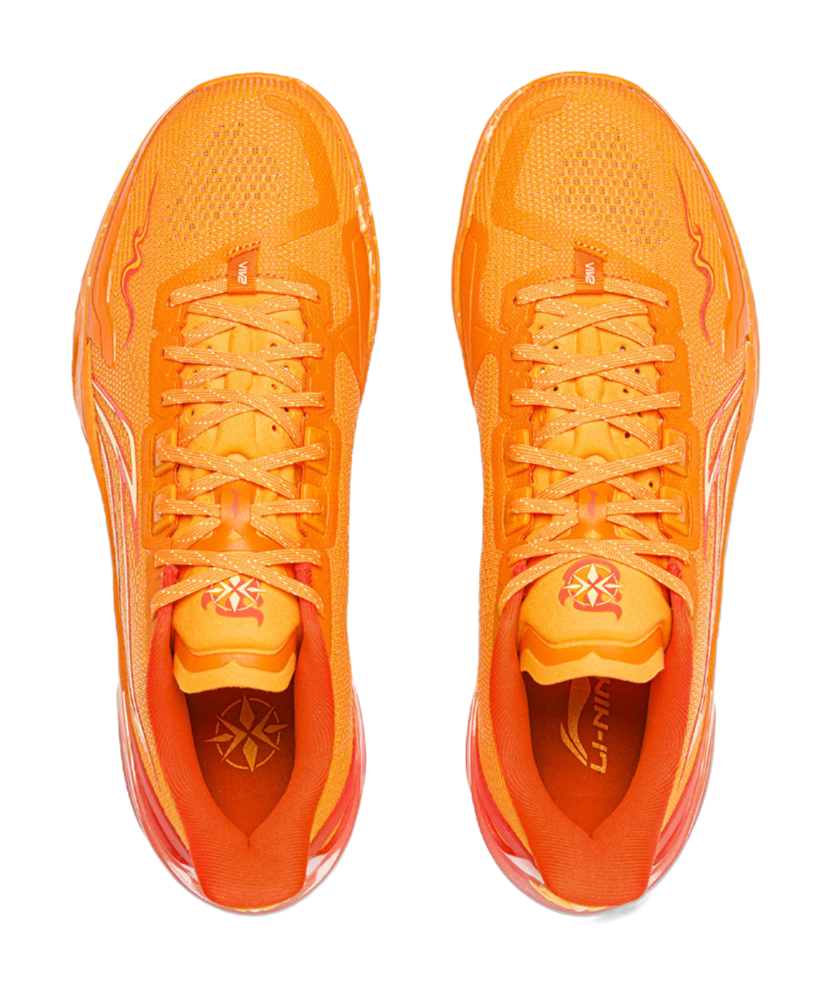 LiNing Liren 6 V2 'Sunlight' - basketball shoes for both men and women, Calendula Orange - Image 4