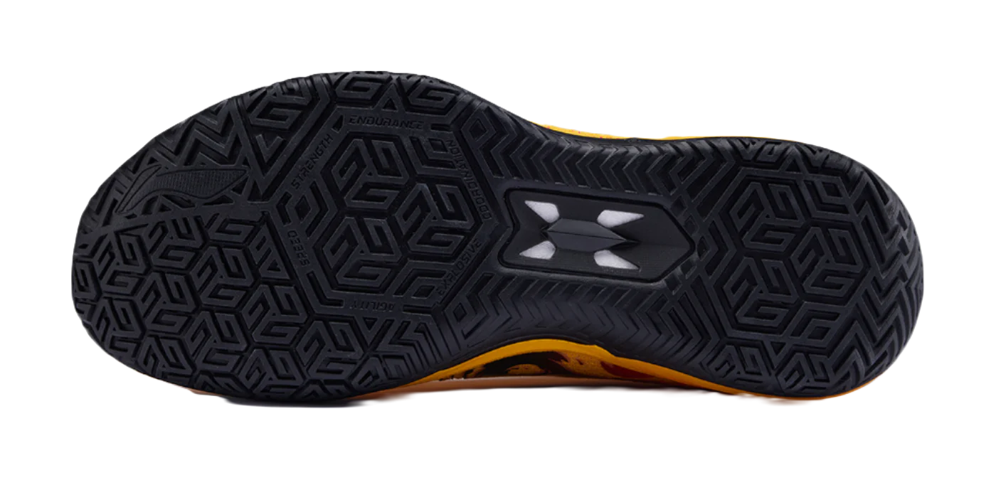 LiNing Liren 6 V2 'Tiger VS Dragon' - Basketball Shoes for Men and Women in Yellow and Black - Image 6