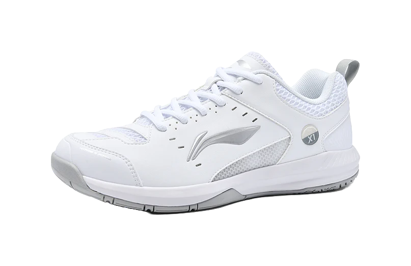 Li-Ning Rocket 2.0 Badminton Shoes - Slip-Resistant, Breathable, Lightweight Low-Top Unisex White/Silver - Image 6