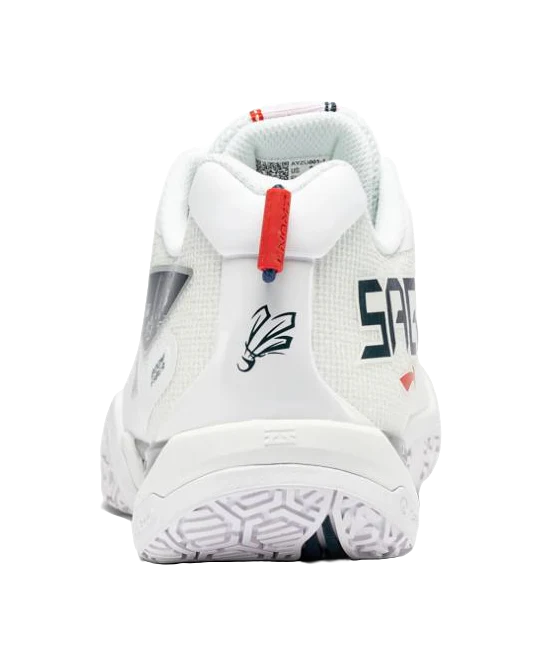 Li-Ning Saga II SE Unisex Badminton Shoes White - Image 3