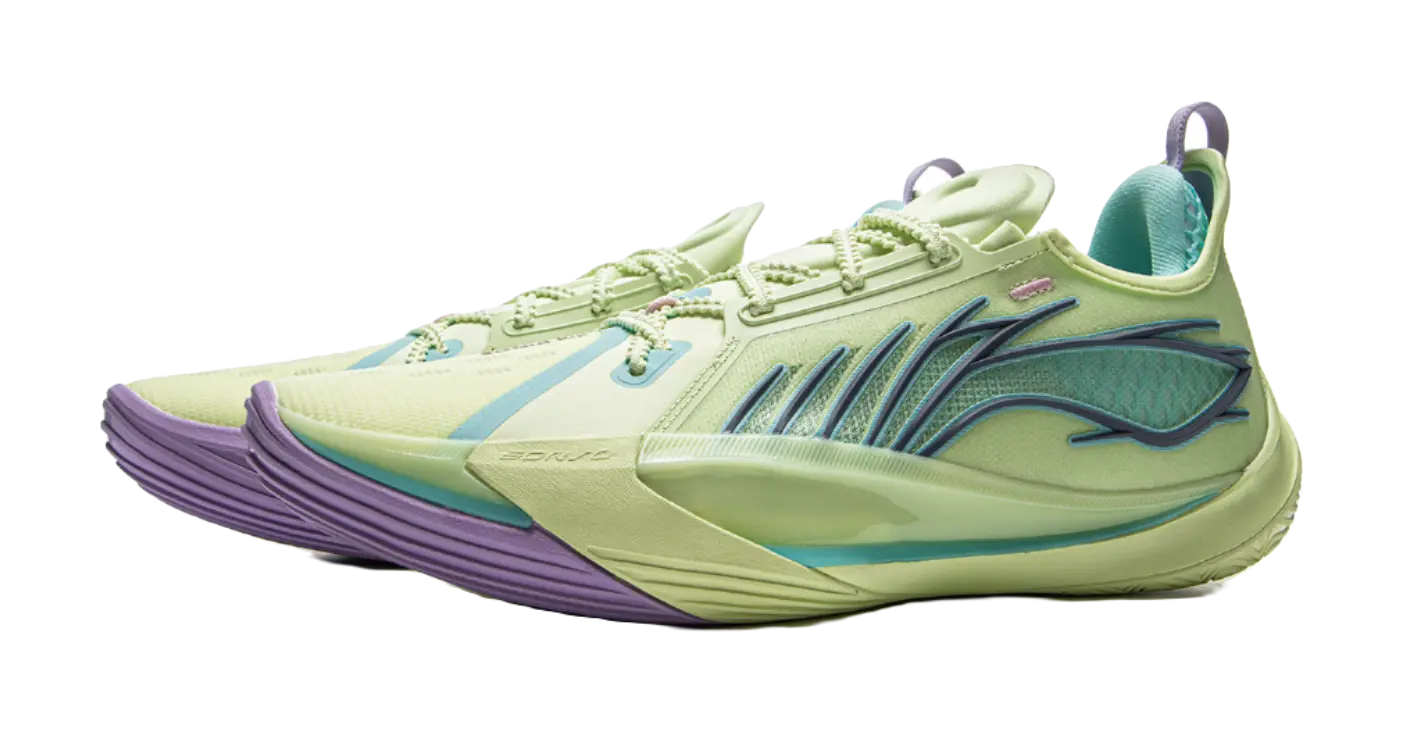 Li-Ning Sonic 13 Men's Basketball Shoes - Green - Image 3